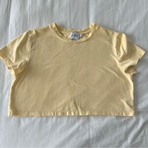 Princess Polly yellow tee